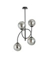Archi 4B Sort/Grafit lysekrone - Ø14 cm, E14, 230V, uden lyskilde