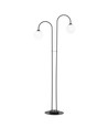 Archi LP2 Sort/Opal lysekrone - Ø14 cm, E14, 230V, uden lyskilde