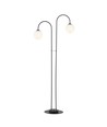 Archi LP2 Sort/Opal lysekrone - Ø14 cm, E14, 230V, uden lyskilde