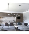 Ritz 7 Sort/Grafit pendellampe - Ø14 cm, E14, 230V, uden lyskilde