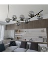 Ritz 7 Sort/Grafit pendellampe - Ø14 cm, E14, 230V, uden lyskilde