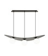 Aura 3 Sort/Opal pendellampe - Ø14 cm, E14, 230V, uden lyskilde