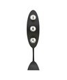 Aura LP3 Sort/Grafit gulvlampe - Ø14 cm, E14, 230V, uden lyskilde