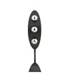 Aura LP3 Sort/Grafit gulvlampe - Ø14 cm, E14, 230V, uden lyskilde