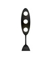 Aura LP3 Sort/Opal gulvlampe - Ø14 cm, E14, 230V, uden lyskilde