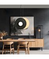 Soho 2 Sort/Opal pendellampe - Ø14 cm, E14, 230V, uden lyskilde