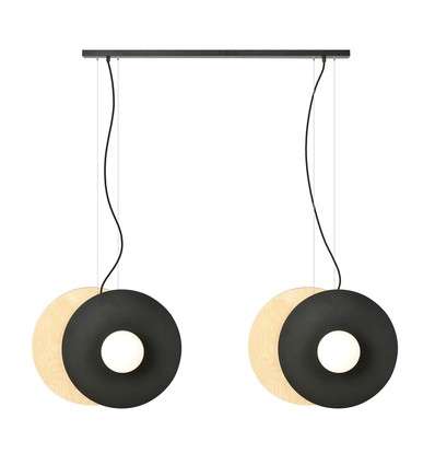 Soho 4 Sort/Opal pendellampe - Ø14 cm, E14, 230V, uden lyskilde