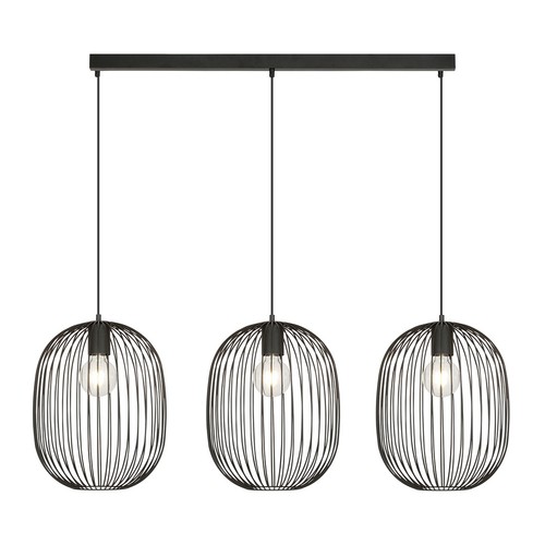 Onyx 3 Sort pendellampe - Ø33 cm, E27, 230V, uden lyskilde