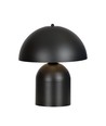Kava LN1 Sort bordlampe - Ø30 cm, E27, 230V, uden lyskilde