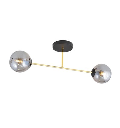 Magnum 2 Sort/Grafit loftslampe - Ø14 cm, E14, 230V, uden lyskilde