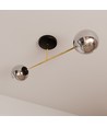 Magnum 2 Sort/Grafit loftslampe - Ø14 cm, E14, 230V, uden lyskilde