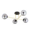 Magnum 4 Sort/Grafit loftslampe - Ø14 cm, E14, 230V, uden lyskilde