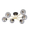 Magnum 6 Sort/Grafit loftslampe - Ø14 cm, E14, 230V, uden lyskilde