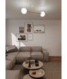 Magnum 2 Hvid/Opal loftslampe - Ø14 cm, E14, 230V, uden lyskilde