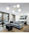 Magnum 4 Hvid/Opal loftslampe - Ø14 cm, E14, 230V, uden lyskilde