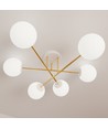 Magnum 6 Hvid/Opal loftslampe - Ø14 cm, E14, 230V, uden lyskilde