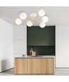 Magnum 6 Hvid/Opal loftslampe - Ø14 cm, E14, 230V, uden lyskilde