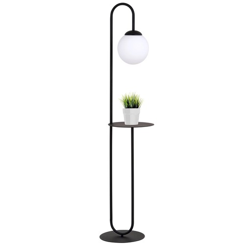 Bari LP1 Sort gulvlampe - Ø14 cm, E14, 230V, uden lyskilde