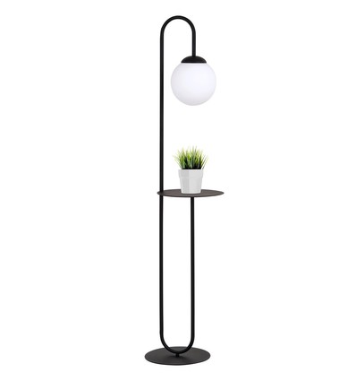 Bari LP1 Sort gulvlampe - Ø14 cm, E14, 230V, uden lyskilde
