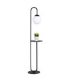 Bari LP1 Sort gulvlampe - Ø14 cm, E14, 230V, uden lyskilde