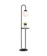Bari LP1 Sort gulvlampe - Ø14 cm, E14, 230V, uden lyskilde