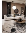 Bari LP1 Sort gulvlampe - Ø14 cm, E14, 230V, uden lyskilde