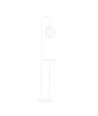 Bari Lp Hvid gulvlampe - Ø14 cm, E14, 230V, uden lyskilde