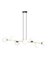 Gravity 8 Sort/Opal pendellampe - Ø14 cm, E14, 230V, uden lyskilde