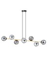 Gravity 8 Sort/Grafit pendellampe - Ø14 cm, E14, 230V, uden lyskilde