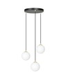 Royal 3 Sort pendellampe - Ø14 cm, E14, 230V, uden lyskilde