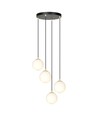 Royal 4 Sort pendellampe - Ø14 cm, E14, 230V, uden lyskilde