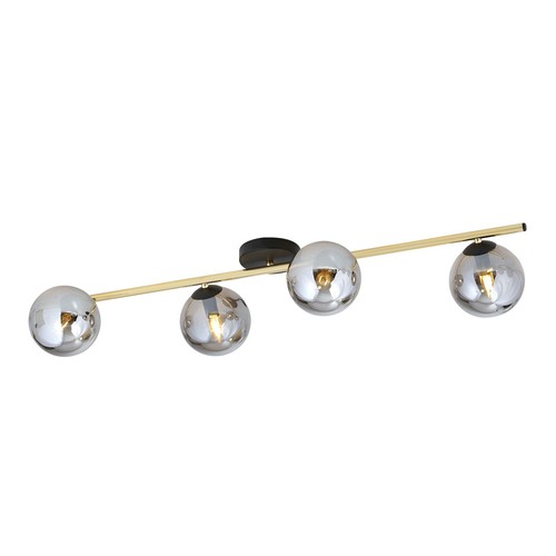 Splendi 4 Sort/Grafit loftslampe - Ø14 cm, E14, 230V, uden lyskilde
