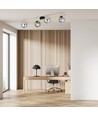Splendi 4 Sort/Grafit loftslampe - Ø14 cm, E14, 230V, uden lyskilde