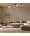 Splendi 4 Sort/Grafit loftslampe - Ø14 cm, E14, 230V, uden lyskilde