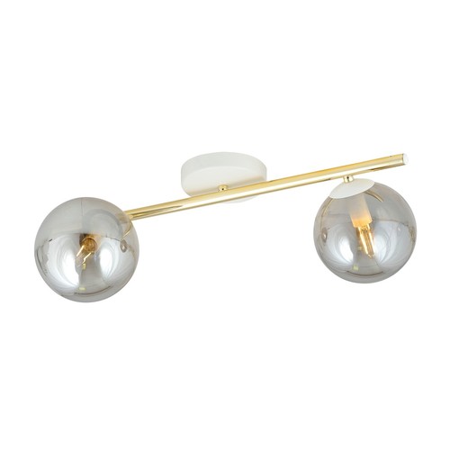 Splendi 2 Hvid/Grafit loftslampe - Ø14 cm, E14, 230V, uden lyskilde