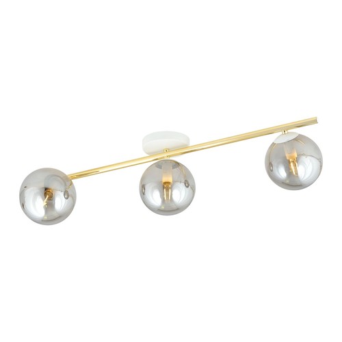 Splendi 3 Hvid/Grafit loftslampe - Ø14 cm, E14, 230V, uden lyskilde