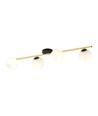 Splendi 4 Sort/Opal loftslampe - Ø14 cm, E14, 230V, uden lyskilde