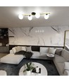 Splendi 4 Sort/Opal loftslampe - Ø14 cm, E14, 230V, uden lyskilde