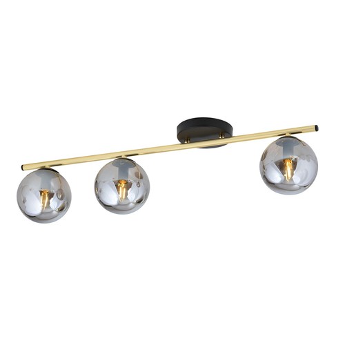 Monza 3 Sort/Grafit loftslampe - Ø14 cm, E14, 230V, uden lyskilde