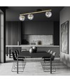 Monza 3 Sort/Grafit loftslampe - Ø14 cm, E14, 230V, uden lyskilde