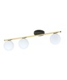 Monza 3 Sort/Opal loftslampe - Ø14 cm, E14, 230V, uden lyskilde