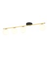 Monza 4 Sort/Opal loftslampe - Ø14 cm, E14, 230V, uden lyskilde