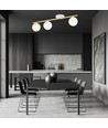 Monza 3 Hvid/Opal loftslampe - Ø14 cm, E14, 230V, uden lyskilde