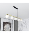 Allora 5 Sort/Opal pendellampe - Ø14 cm, E14, 230V, uden lyskilde
