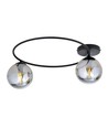 Sopra 2 Sort/Grafit loftslampe - Ø14 cm, E14, 230V, uden lyskilde