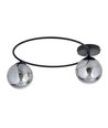 Sopra 2 Sort/Grafit loftslampe - Ø14 cm, E14, 230V, uden lyskilde