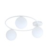 Sopra 3 Hvid/Opal loftslampe - Ø14 cm, E14, 230V, uden lyskilde