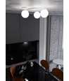 Sopra 3 Hvid/Opal loftslampe - Ø14 cm, E14, 230V, uden lyskilde