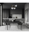 Dolce 3 Sort/Grafit loftslampe - Ø14 cm, E14, 230V, uden lyskilde