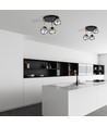 Dolce 3 Sort/Grafit loftslampe - Ø14 cm, E14, 230V, uden lyskilde